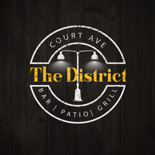 The District logo graphic design 
