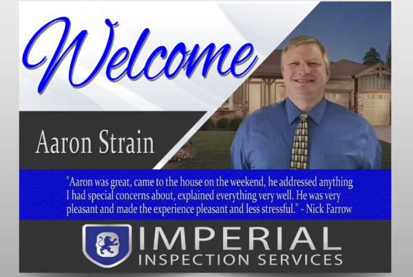 Imperial Inspection welcome card. By Graphic Design Company, Rhonda Cosgriff Designs