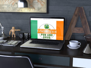 Web design of Scotty's Pub in West Des Moines