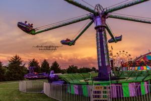 Sunset carnival by Rhonda Cosgriff Web Designs