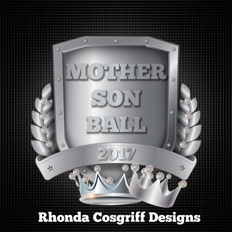 Mother Son Ball logo graphic design