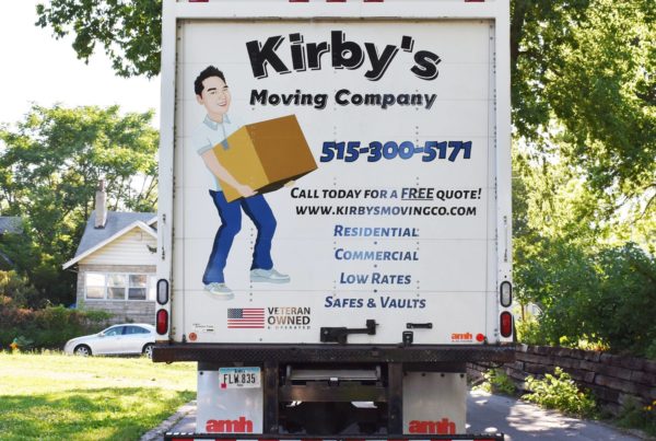Kirby's moving company logo design