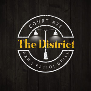 The District logo graphic design