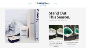 orchids and ivory ecommerce website design