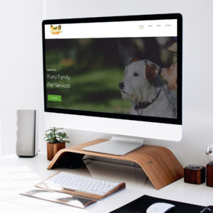 Furry Family Pet Service Website Design Des Moines, Iowa