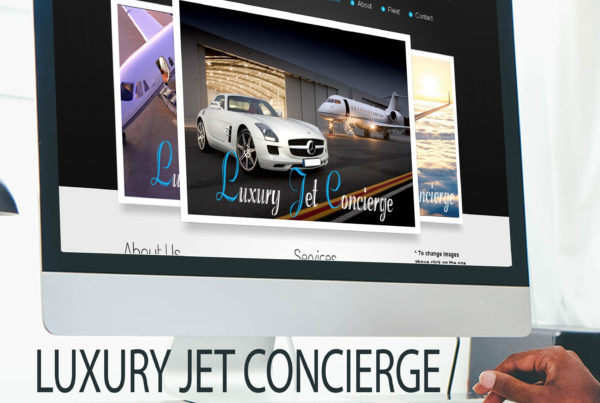 Luxury Jet Concierge Website Design