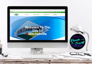City of Mitchellville Website Design by Iowa Designer Rhonda Cosgriff Web Designs
