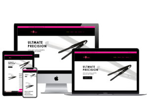 eCommerce Website design for The Iron Lady Shop