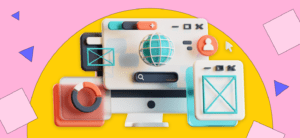 3d graphic for website design