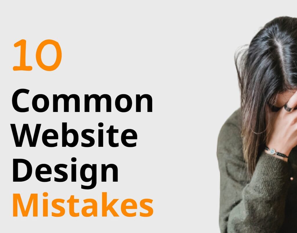 10 website design mistakes