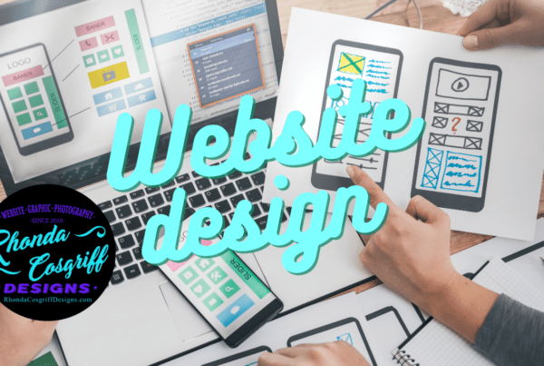 Website design graphic