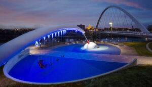 Des Moines, Iowa Riverwalk