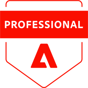 Adobe Certified Professional Experience Cloud products Digital Badge+Iowa-Web-Designer