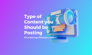 Post- launch: Type of content you should be posting