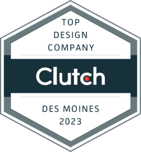 Top Design Company Des Moines Badge