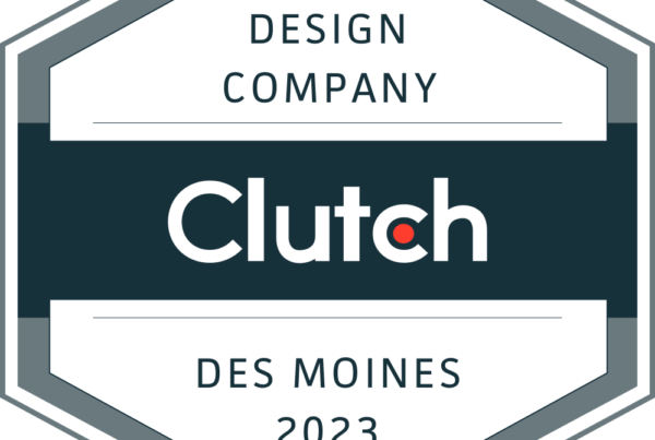Top Design Company Des Moines Badge