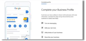 optimize google business complete profile+Iowa-Web-Designer