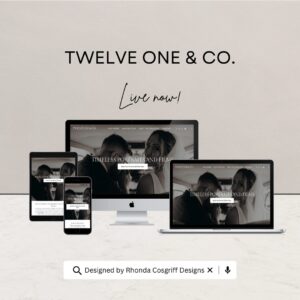 Minimalist Neutral Multi Device Computer Mockup Website Launch Instagram Post 2+Iowa-Web-Designer