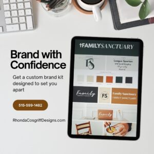 Brand with confidence+Iowa-Web-Designer
